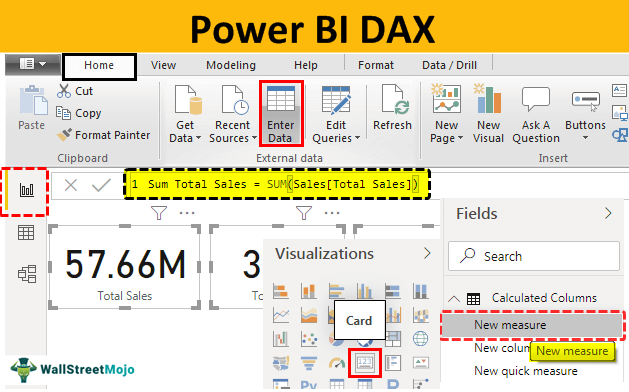 Power BI DAX language